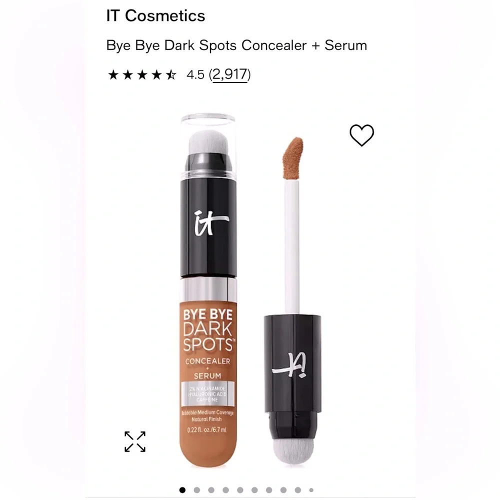 IT Cosmetics Bye Bye Dark Spots Concealer + Serum - Tan Warm 44